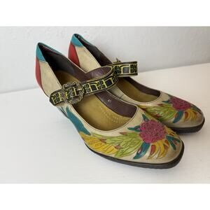 Socofy Art to Wear Pump Mary Jane Women's Shoes EU 41 US 9.5
